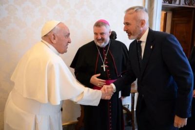 El Papa Francisco transmite al presidente de Arag�n su preocupaci�n por la situaci�n en Venezuela