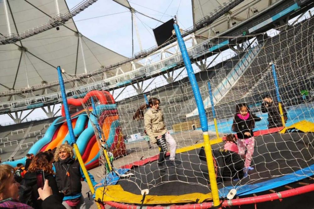 Mil infancias y un horizonte: multitudinario encuentro por el Da de las Nieces en el Estado nico, organizado por la Secretara de Deportes de la CGT