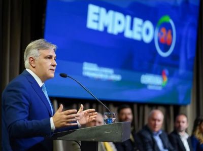 Martn Llaryora lanz un programa de empleo con respaldo empresarial y sindical