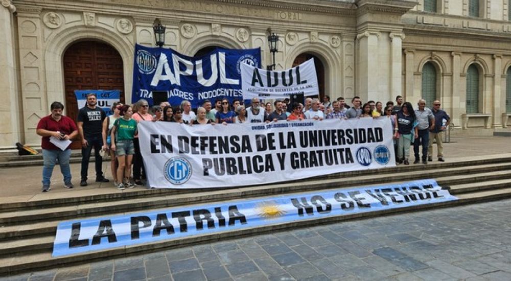 Docentes de las universidades nacionales ratificaron el paro de 48 horas de esta semana