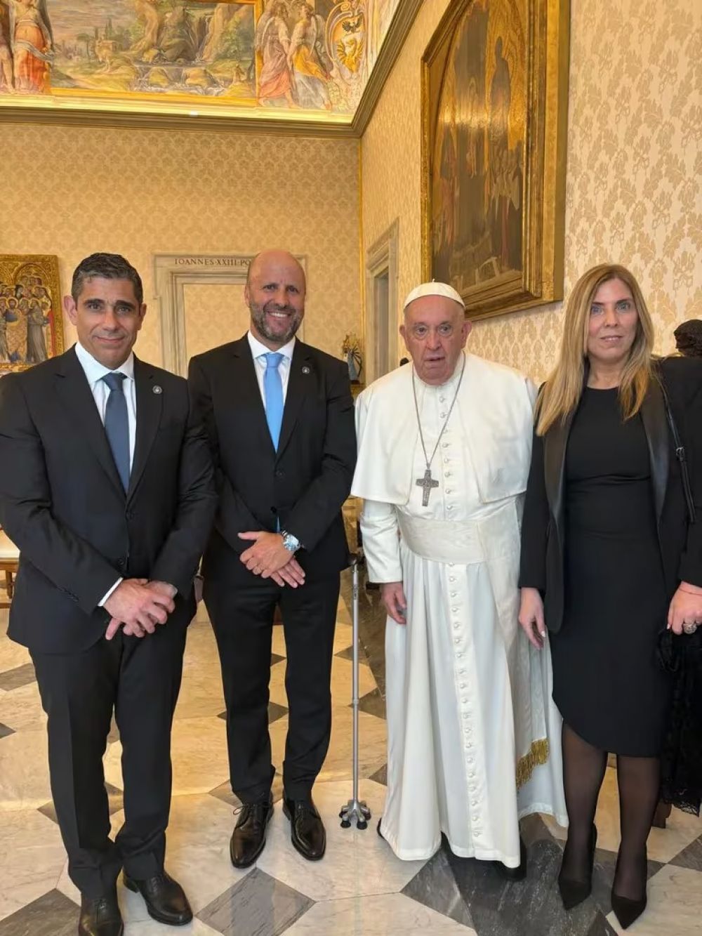 El papa Francisco recibi a tres jueces de Comodoro Py