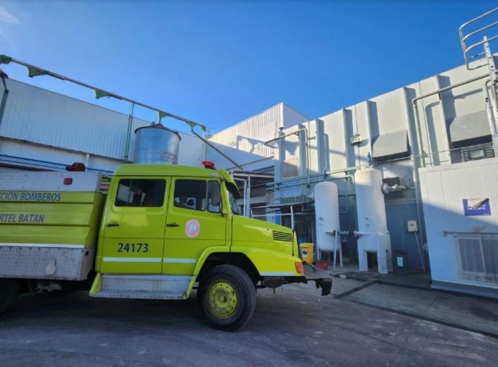 Incendio en la fbrica de Pepsico: evacuaron a 320 trabajadores