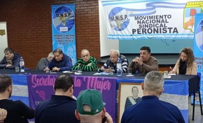 En un nuevo plenario, la Mesa Sindical Peronista de La Matanza reflexion en torno a la unidad