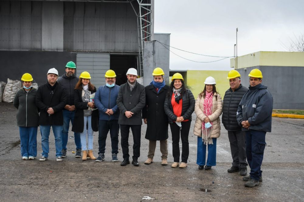 Intendentes recorrieron La Metropolitana para optimizar la separacin de residuos