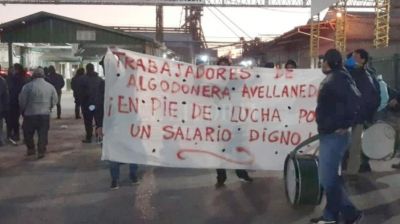 La algodonera Avellaneda del Grupo Vicentn le recort el 25% del salario a 420 trabajadores