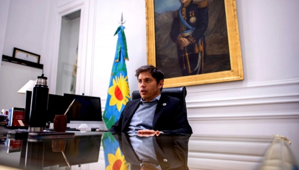 Kicillof recibi a intendentes de La Cmpora por el conflicto en el Puerto de Dock Sud