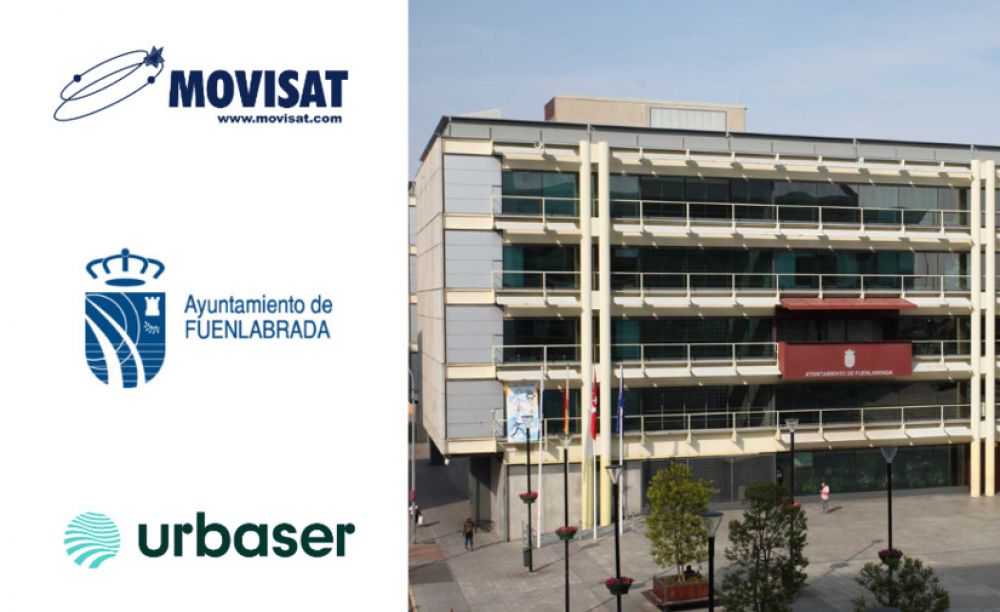 URBASER y MOVISAT amplan las funcionalidades tecnolgicas del servicio de Limpieza Viaria de Fuenlabrada