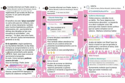 Seis claves de los chats que revel� Lourdes Arrieta