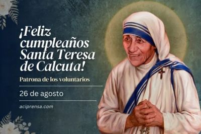 Un da como hoy naci Santa Teresa de Calcuta