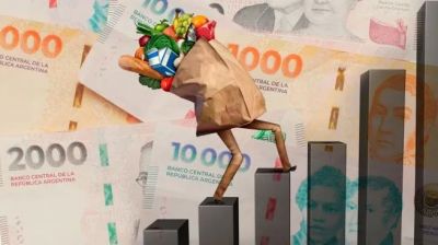 La inflaci�n se aceler� en la tercera semana de agosto y se aleja de la convergencia con el d�lar