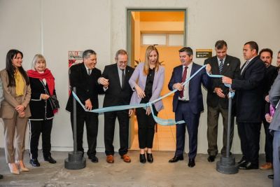 El gobernador Orrego inaugur el Archivo del Ministerio de Gobierno