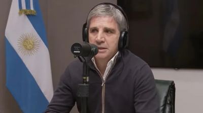 Luis Caputo, en el estreno del stream de Economa: 