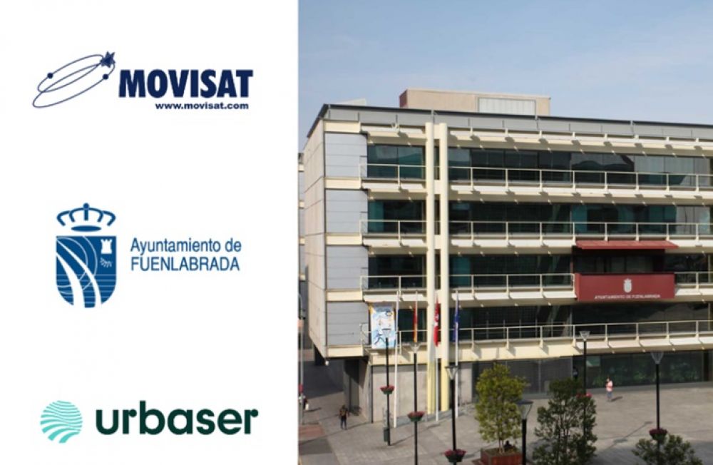 URBASER y MOVISAT amplan las funcionalidades tecnolgicas del servicio de limpieza viaria de Fuenlabrada