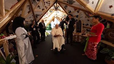 El papa Francisco inst� a los l�deres religiosos a combatir las guerras alimentadas por el uso indebido de la religi�n
