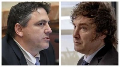 Milei volvi contra 'la casta', y Paoltroni lo cruz: 