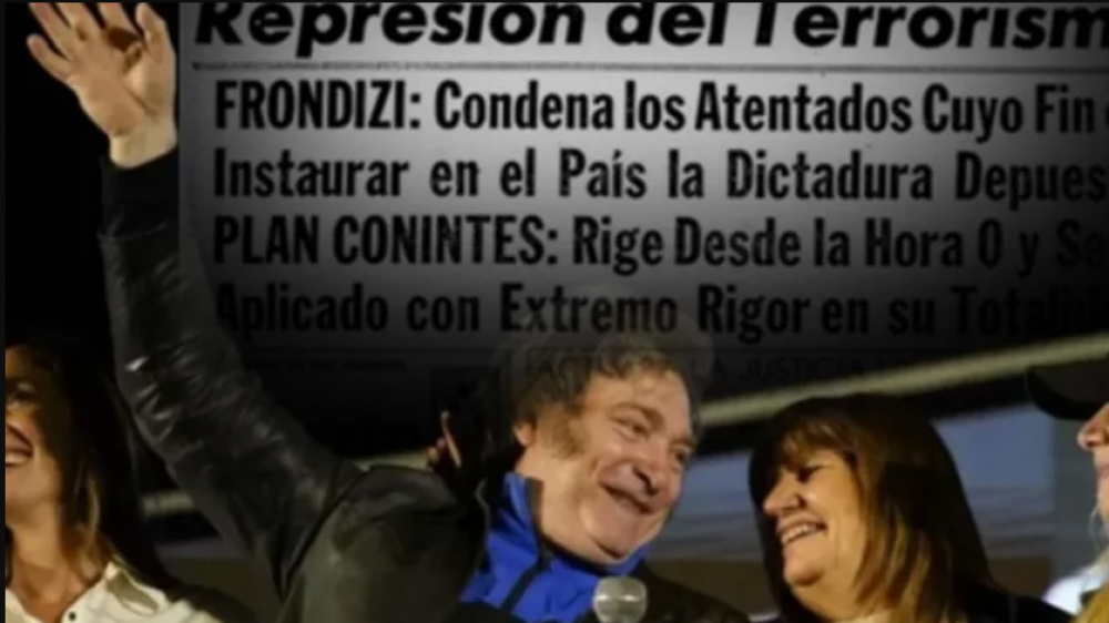 Milei y Bullrich ya tienen su Plan CONINTES: Es una prctica violenta y antidemocrtica