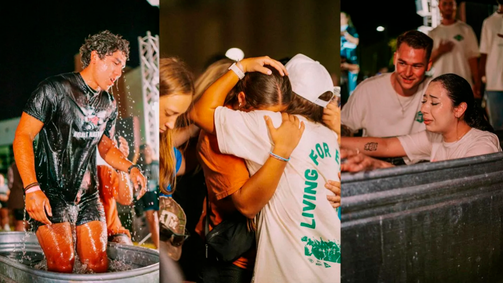 Otro avivamiento en Texas A&M Corpus Christi: 1.500 personas escuchan el Evangelio y 62 son bautizados