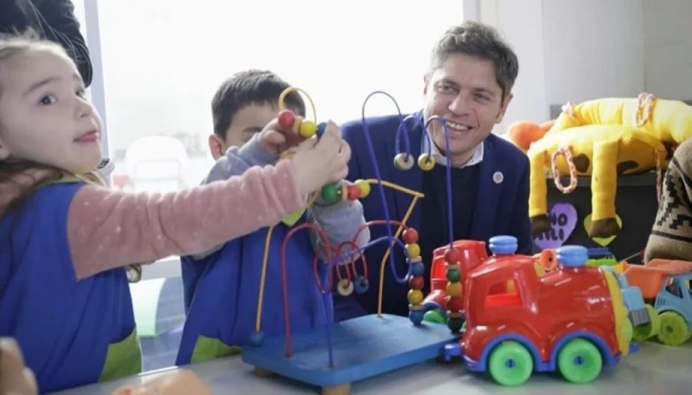 Kicillof suma ms Obra Pblica: anunciar la construccin de escuelas en el conurbano