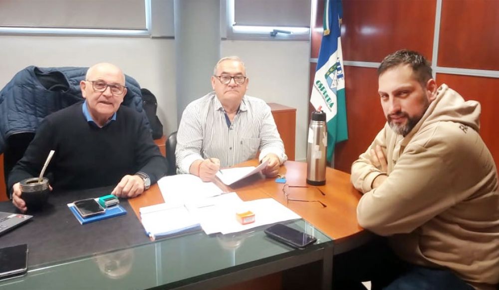 Directivos de UATRE Entre Ros analizaron la situacin gremial y de la obra social