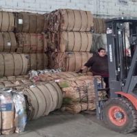 El centro ambiental Laspiur envi a reciclaje ms de 8 mil kilos de cartn