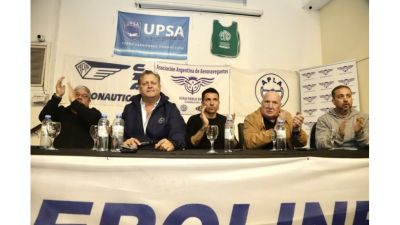 Aeronuticos: se profundiza el conflicto y el viernes van a un paro por 24 horas