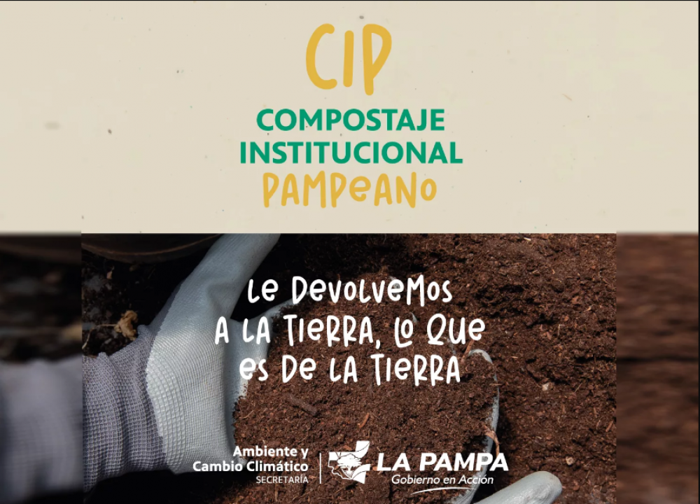 La Pampa lanza el programa Compostaje Institucional Pampeano para fomentar la sostenibilidad y combatir el cambio climtico