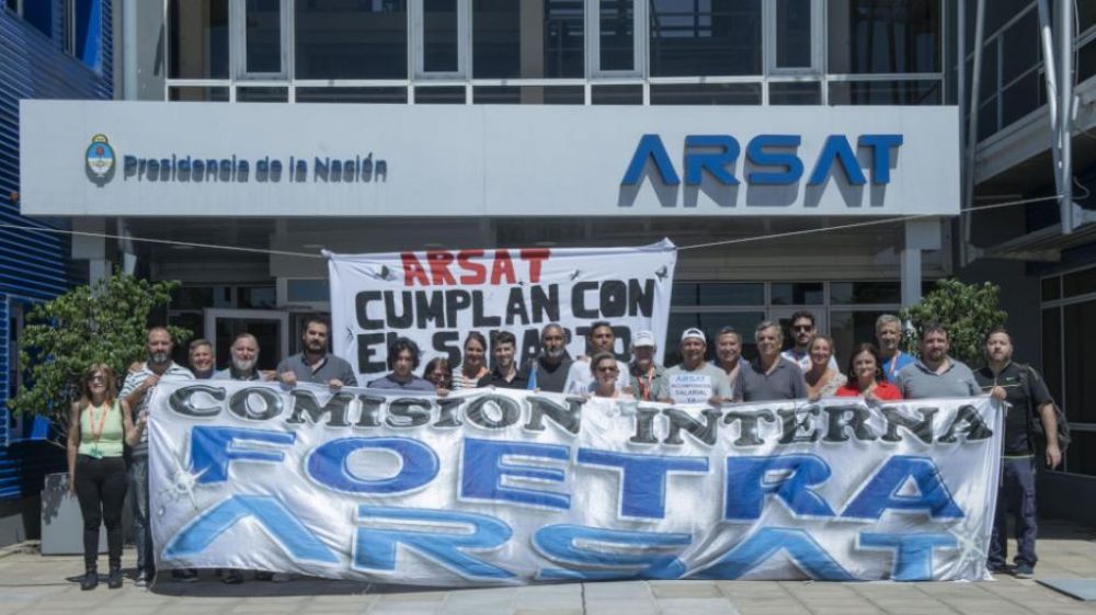 Trabajadores de ARSAT exigen respuestas: 