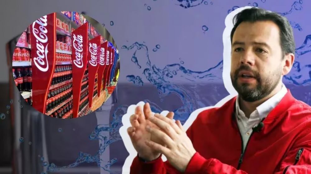 Galn revel el nfimo valor que paga Coca-Cola al ao por usar el agua de La Calera, vale menos que un semestre de universidad