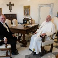 Nuevo embajador de Israel ante la Santa Sede presenta sus credenciales al Papa Francisco