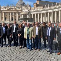 El papa Francisco recibi a una delegacin de la CGT en el Vaticano y los exhort a defender la justicia social