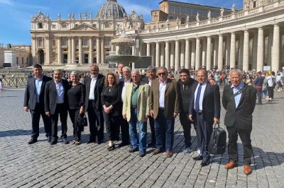 El papa Francisco recibi a una delegacin de la CGT en el Vaticano y los exhort a defender la justicia social