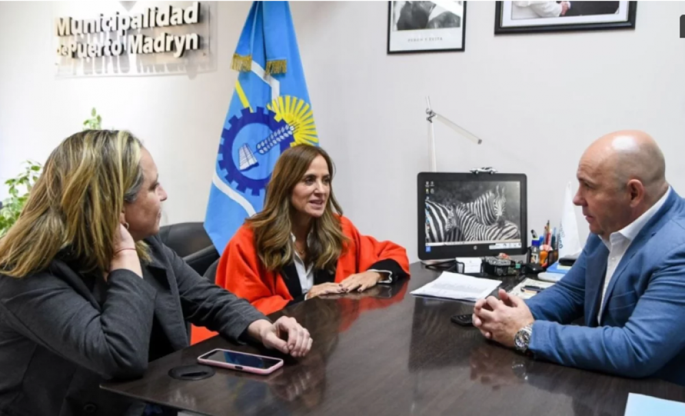 El Intendente recibi en el Municipio a la diputada nacional Tolosa Paz