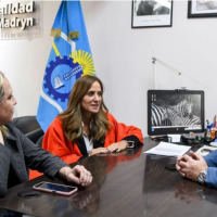 El Intendente recibi en el Municipio a la diputada nacional Tolosa Paz