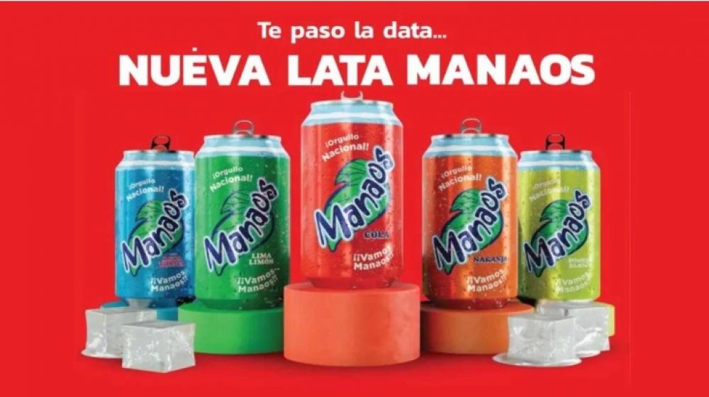 Manaos lanza sus nuevas LATAS en 5 sabores