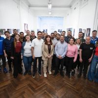 Cristina Kirchner se reuni con integrantes de la juventud sindical de la CGT