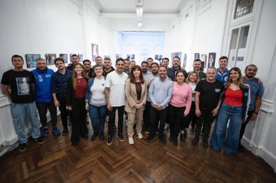 Cristina Kirchner se reuni con integrantes de la juventud sindical de la CGT