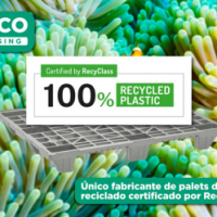 Palets de plstico reciclado certificados por Recyclass