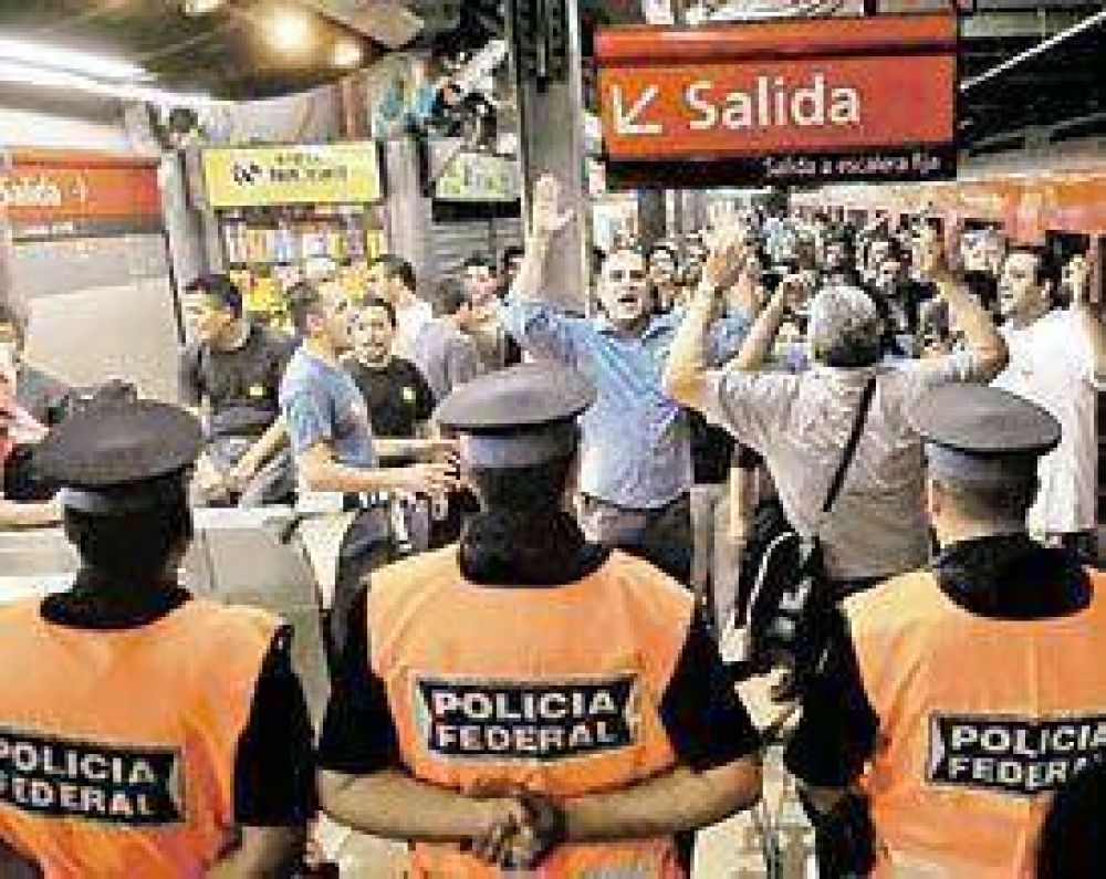 Fuerte presi�n del Gobierno para impedir que hoy paren los subtes 