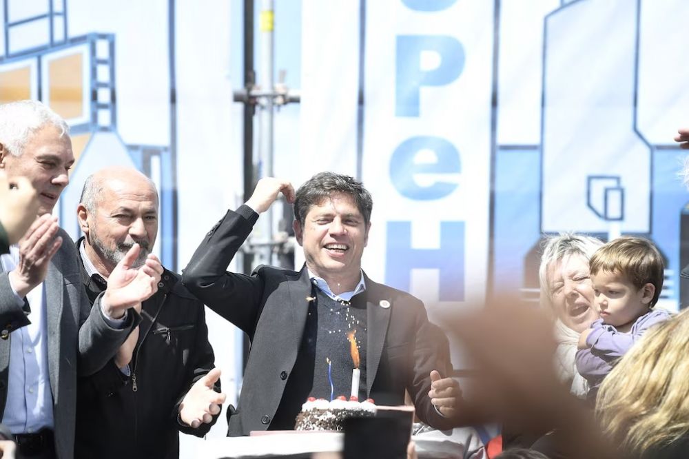 Los intendentes de Kicillof calientan el Da de la Lealtad con un acto cruzado por la interna del peronismo