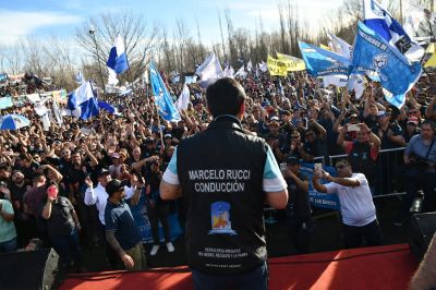 Rucci advirti que si no hay avances respecto a los reclamos salariales y laborales de los petroleros el conflicto es inevitable