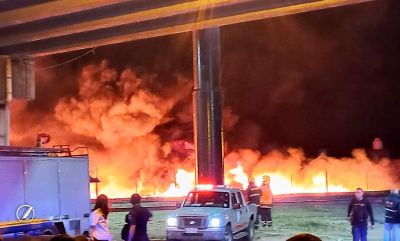 Un incendio destruy una fbrica de reciclado de plstico en zona oeste