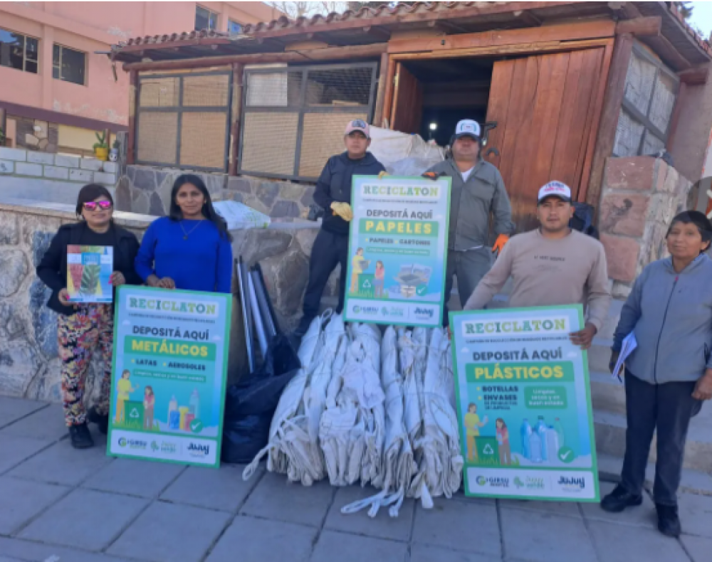 Recoleccin diferenciada. GIRSU Jujuy recuper cerca de 18 toneladas de residuos secos en la Quebrada de Humahuaca y refuerza su plan