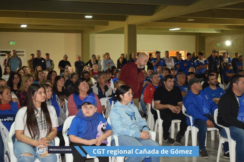 La CGT selló la normalización de la regional de Cañada de Gómez tras 35 años