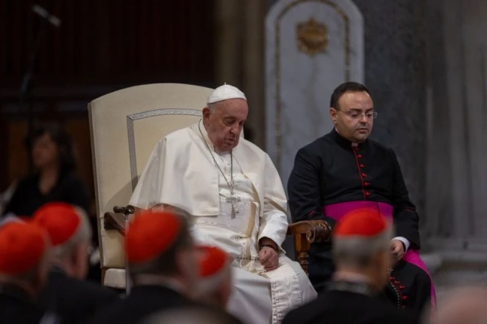 El Papa Francisco llama a tomar las armas del amor, oracin y ayuno, por la paz en Tierra Santa