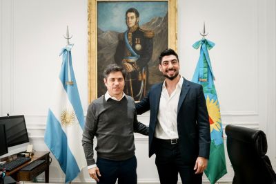 En un gesto de unidad, Kicillof y Facundo Moyano se reunieron con autoridades de AUBASA para hablar sobre seguridad vial y empleo en la Provincia