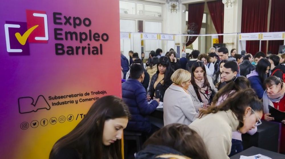 El gobierno porteo lanza en la rural Expo Empleo BA con 1500 ofertas laborales