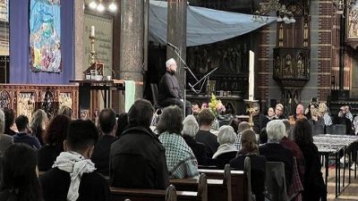 Se recit el Corn en una iglesia de Amsterdam en conmemoracin de las vctimas de Gaza