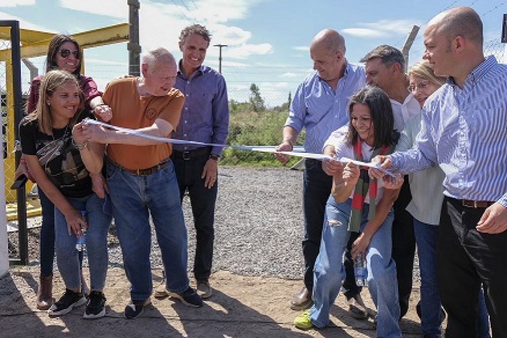 Katopodis inaugur obras que la Provincia ejecuta en Trenque Lauquen y Pehuaj