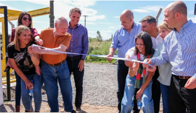 Katopodis visit Trenque Lauquen y Pehuaj: inaugur obras y reunin con los intendentes