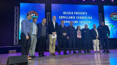 La Alianza a travs del programa Iglesia Presente reconoci a las fuerzas de seguridad del municipio de Tigre